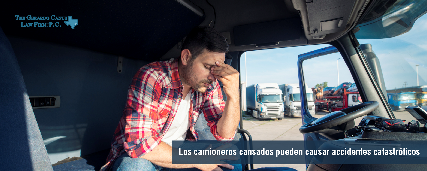 Los camioneros cansados ​​pueden causar accidentes catastróficos 